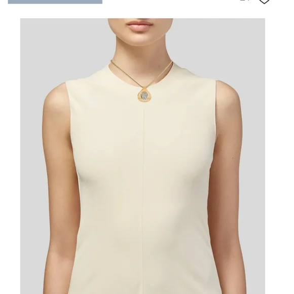 GivenchyVintage Crystal Pendant Necklace - Picture 6 of 7